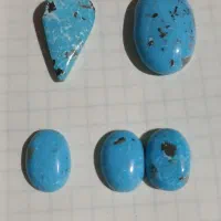 ست فیروزه برا گشواره انگشتر وگردنی برای طلا