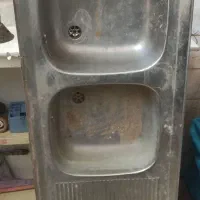 سینک دوقلو کاملا سالم