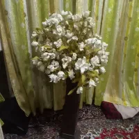 گل و گلدون چوبی