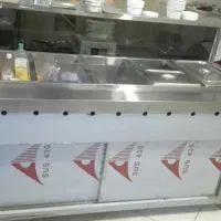 کانتر گرم و اگزاست فن هود و کانال