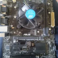 مادربرد h310و سی پی یو i3 8100 و رم 4gig