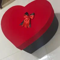جعبه کادو قلبی بزرگ