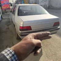 پژو ۴۰۵ نقره ای مدل ۹۰ تک