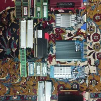 تعدادی گرافیک و رم و هارد از قدیمی تا جدید