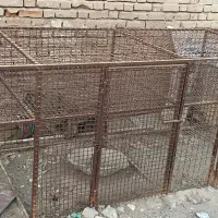 قفس اهنی ۴ درب ۴ متری