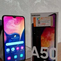 گوشی A50 سالم همراه با ۴ گارد