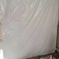 تشک دونفره تمیز بخداخیلی کم کار کرده