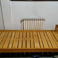 تخت تمام چوبی سفارشی