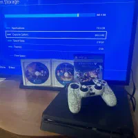Ps4 اسلیم دو دسته یک ترا کپی خور