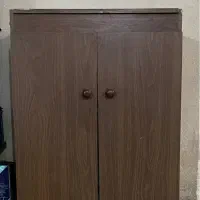 جاکفشی کمدی دکوری به همراه محفظه بالا باژشو