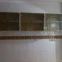 فروش یک دست کابینت فلزی و یک ابگرمکن  زمینی بزرگ