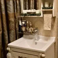 سرویس روشویی پتینه کاردست مشابه نو