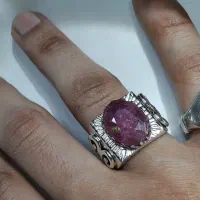 انگشتر یاقوت برمه افغان