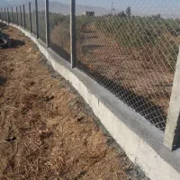 پایه فنس سیم خاردار فنس