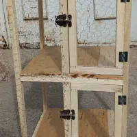 قفس چوبی دو خان