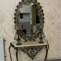 کنسول و لوستر برنز