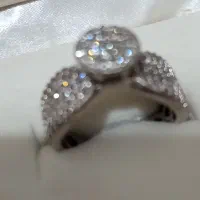 انگشتر نقره 925زنانه شاین