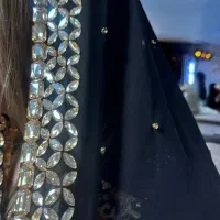 سنگ دوزی روی چادر