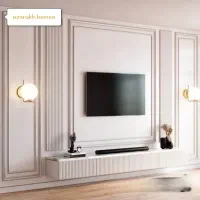 سقف کاذب لاین نوری تی وی وال tv ماربل