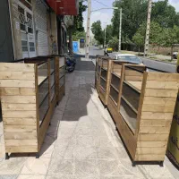 پیشخوان و کانتر چوب فلز