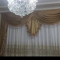 پرده برینلند ترکیه به همراه والان وچوب پرده