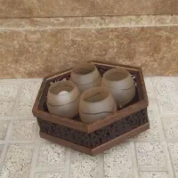 لوستر چوبی