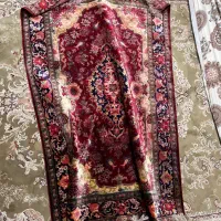 فرش ابریشم تمام ابریشم قم دستبافت