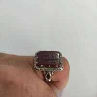 انگشتر دستساز خطی کهنه