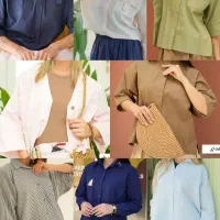 شومیز مانتویی لنین فری سایز