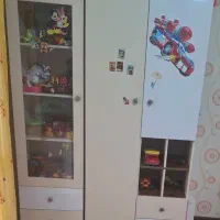 کمدبچه .ویترین بچه.درآور ۳ کشابه