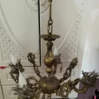 لوستر ۴شاخه لاله در حد نو