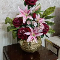 گلدان بزرگ شیشه ای کادویی