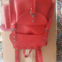 کیف کوله چرم اصل فرانسوی ضخیم ونرم خاص