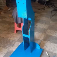 دستگاه گوشه چسب زن. پرس هارد باکس و وی کات