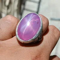 یاقوت استار 120قیراطی سویسی با سختی سنگ 9