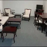 مبلمان ۷ نفره و میز نهارخوری ۶ نفره
