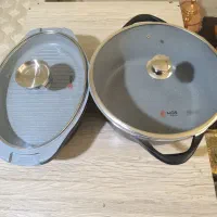 قابلمه و ماهیتابه دوطبقه تفلون مارک MGS