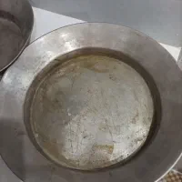 دو عدد کاسه قدیمی زیر سماور PARVIN