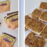 پودر آماده ی زعفران و ریشه زعفران قائنات مشهد