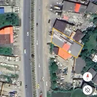 مغازه و زمین تجاری ۵۴۸متر سنددار کمربندی شهید زندی