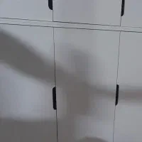 کمد شش کشو و سه کشو . سفید . طوسی . لیون