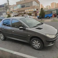 پژو ۲۰۶ مدل ۸۶ پژو206 خاکستری نوک مدادی