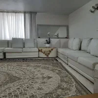 مبل چرم سفید