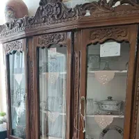 ویترین دکور کتابخانه