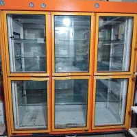 یخچال ایستاده ۶درب ویترینی