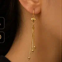 گوشواره کرلی بدون اجرت
