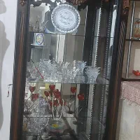 بوفه،ساعت ایستاده، کمدچه دوطبقه