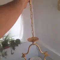 لوستر سقفی برنزی