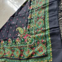 روسری ترکمن اصل کاملا نو چارقد ترکمن