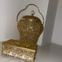 سطل آشغال و جا دستمالی نو